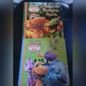 2 dinosaur train books